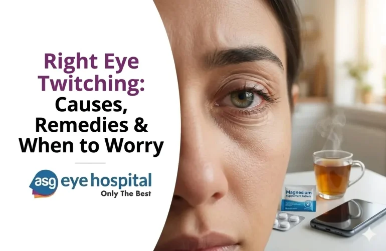 Right Eye Flickering Causes Eyelid Twitching Myokymia