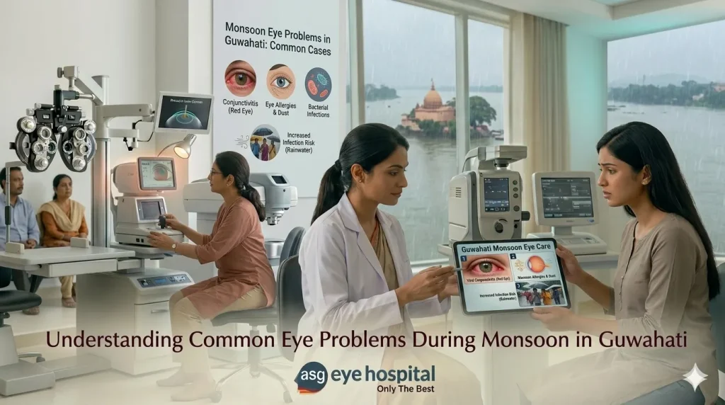 Common Eye Problems During Monsoon in Guwahati