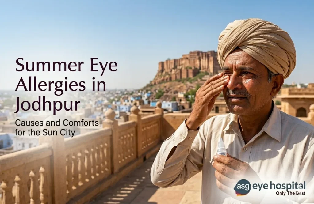 Eye allergy treatment in Jodhpur during summer