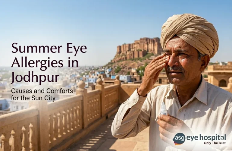 Eye allergy treatment in Jodhpur during summer