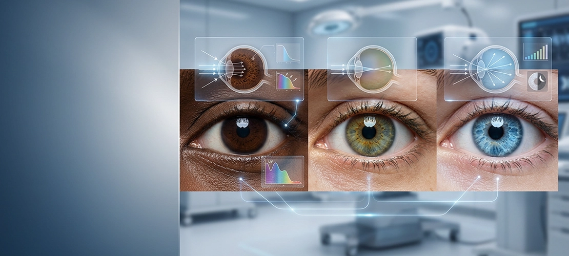 How Eye Colour Affects Vision, Light Sensitivity and Overall Eye Health