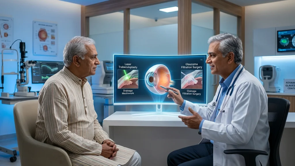 Glaucoma Surgery vs Laser Treatment Comparison Guide