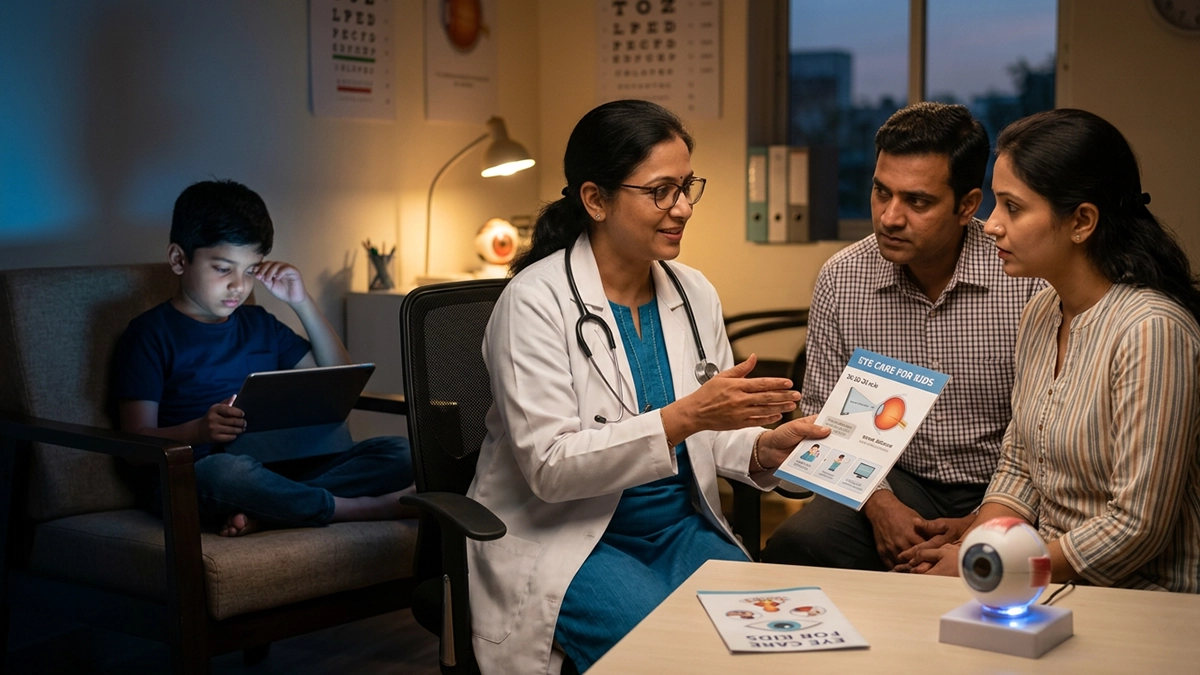 Digital Eye Strain in Children Symptoms, Prevention and Eye Care Guide
