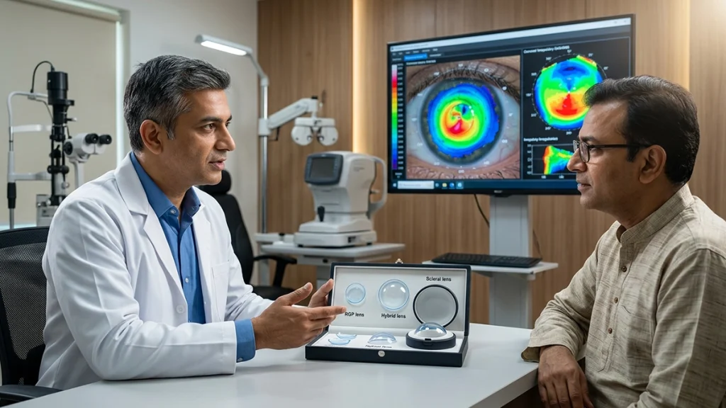 Keratoconus Contact Lenses Types, Benefits and Fitting Guide