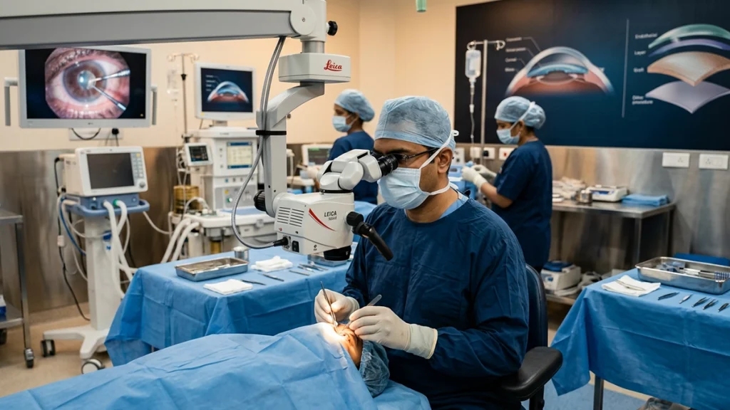 DSEK Surgery Benefits, Recovery and Corneal Transplant Guide