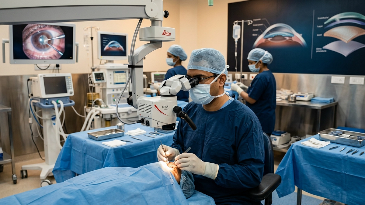 DSEK Surgery Benefits, Recovery and Corneal Transplant Guide